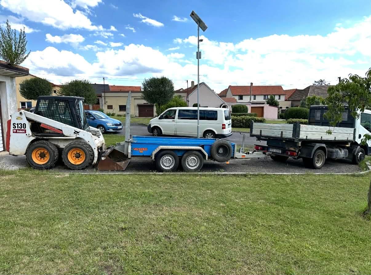 Příprava terénu a zemní práce pro výstavbu bytového projektu